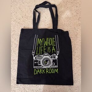 Beetlejuice Tote - "My Whole Life Is A Darkroom"
